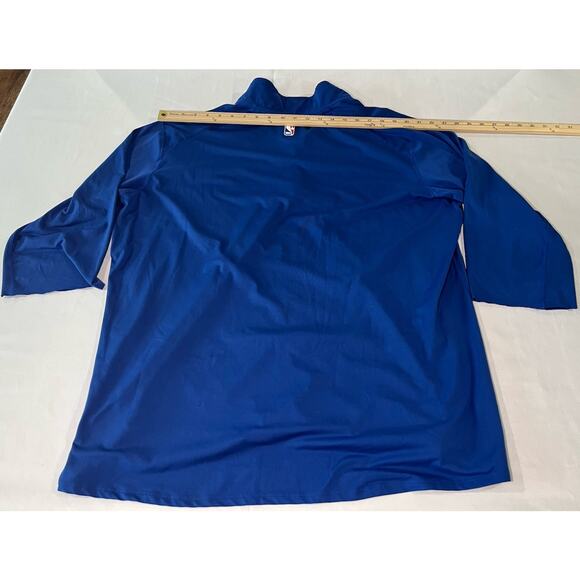 Nike Golden State Warriors 1/4 Zip Pullover XXL Blue Sweatshirt NBA Please Read - Picture 8 of 10